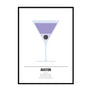 Aviation Cocktail Print - Printers Mews