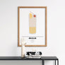 John Collins Cocktail Poster - Printers Mews