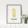 Lynchburg Lemonade Cocktail Poster - Printers Mews