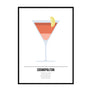 Cosmopolitan Cocktail Print - Printers Mews