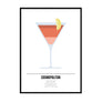 Cosmopolitan Cocktail Print - Printers Mews