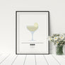 Daiquiri Cocktail Print - Printers Mews