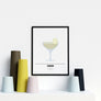 Daiquiri Cocktail Print - Printers Mews