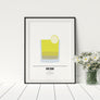 Gin Sour Cocktail Poster - Printers Mews