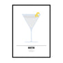 Martini Cocktail Print - Printers Mews