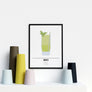 Mojito Cocktail Print - Printers Mews