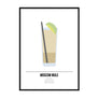 Moscow Mule Cocktail Poster - Printers Mews