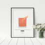 Negroni Cocktail Print - Printers Mews