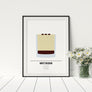White Russian Cocktail Poster - Printers Mews