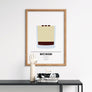 White Russian Cocktail Poster - Printers Mews