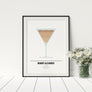 Brandy Alexander Cocktail Print - Printers Mews