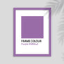 Purple A4 Picture Frame