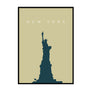New York Statue Of Liberty Poster - Printers Mews