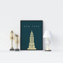 Empire State Building Poster - Printers Mews