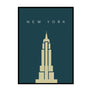 Empire State Building Poster - Printers Mews