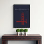 Golden Gate Bridge Poster - Printers Mews