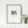 Bon Appetit Poster - Printers Mews