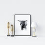 Ram Skull Poster - Printers Mews