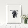 Ram Skull Poster - Printers Mews