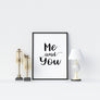 Me And You Poster - Printers Mews