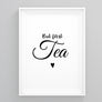 But First Tea Wall Art