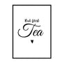 But First Tea Poster