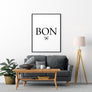 Bon Poster - Printers Mews