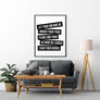 Let Your Dreams Be Bigger Poster - Printers Mews