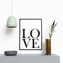 Love Modern Stylish Artwork