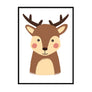 framed safari nursery prints Stag