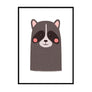 Nursery Animal Prints Raccoon