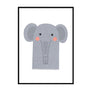 framed safari nursery prints Elephant