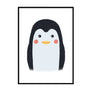 framed baby animal prints for nursery Penguin