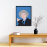 Margaret Atwood Feminist Icon Print
