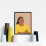 Tarana Burke Portrait Poster