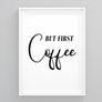 But First Coffee Wall Art