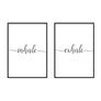 Inhale | Exhale - Printers Mews