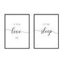 If You Love Me | Let Me Sleep - Printers Mews