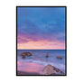 Red Sunset Over Ocean - Printers Mews