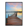 Pier Sunset At The Beach - Printers Mews