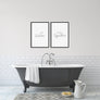 Save Water | Shower Together - Printers Mews