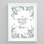The Secret Ingredient is Always Love Kitchen Posters Wall Art
