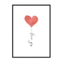 Love Heart Balloon - Printers Mews