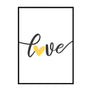 Love Yellow Heart - Printers Mews