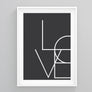 Love Love Wall Art Wall Art