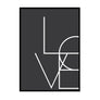Love Love Wall Art Poster