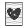 Love Heart Polka Dots - Printers Mews