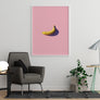 Pink Banana Poster - Printers Mews