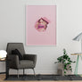 Pink Kiss Poster - Printers Mews