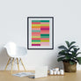 Pastel Color Bars - Printers Mews